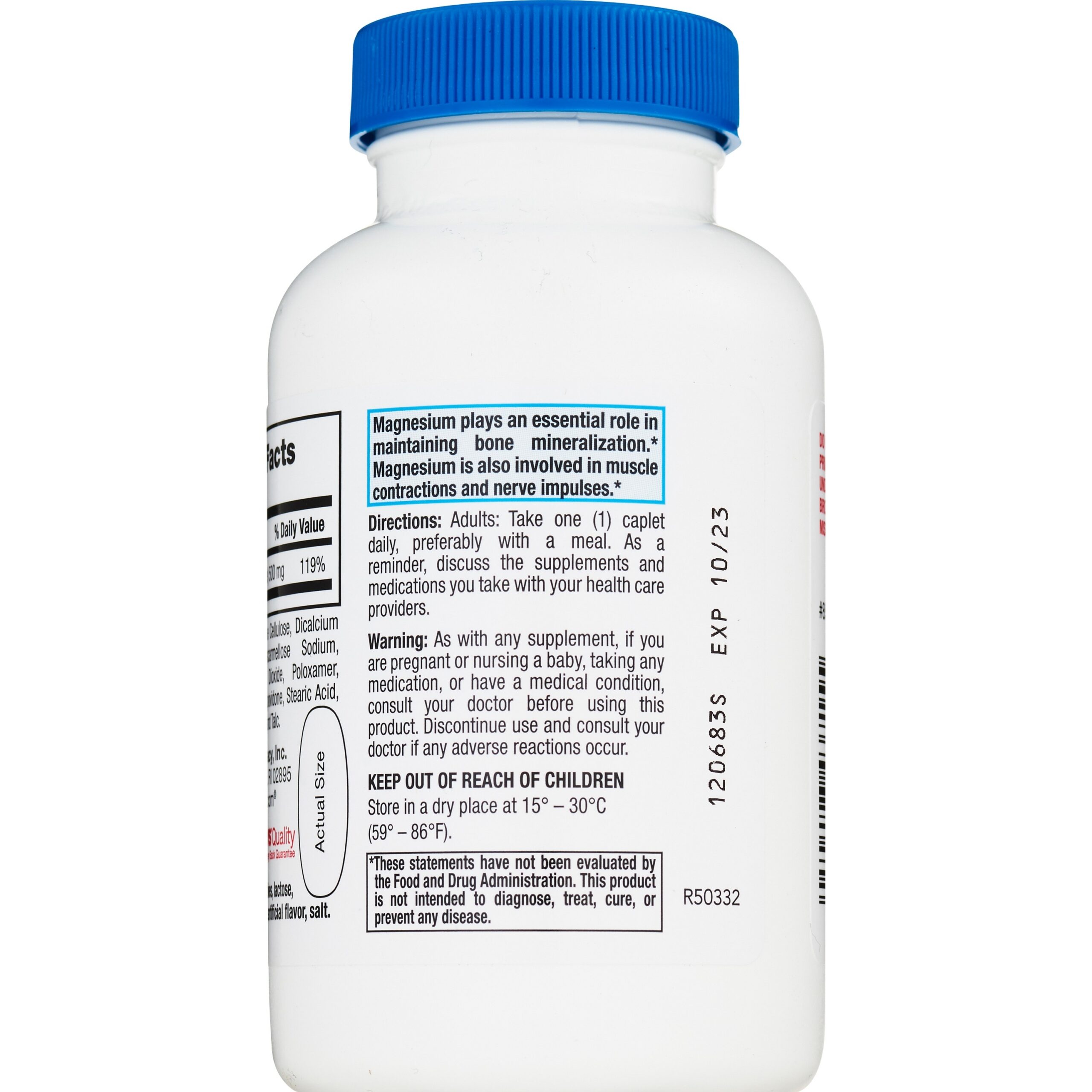 CVS Health Magnesium Bone & Muscle Health Tablets 500 mg - Image 4