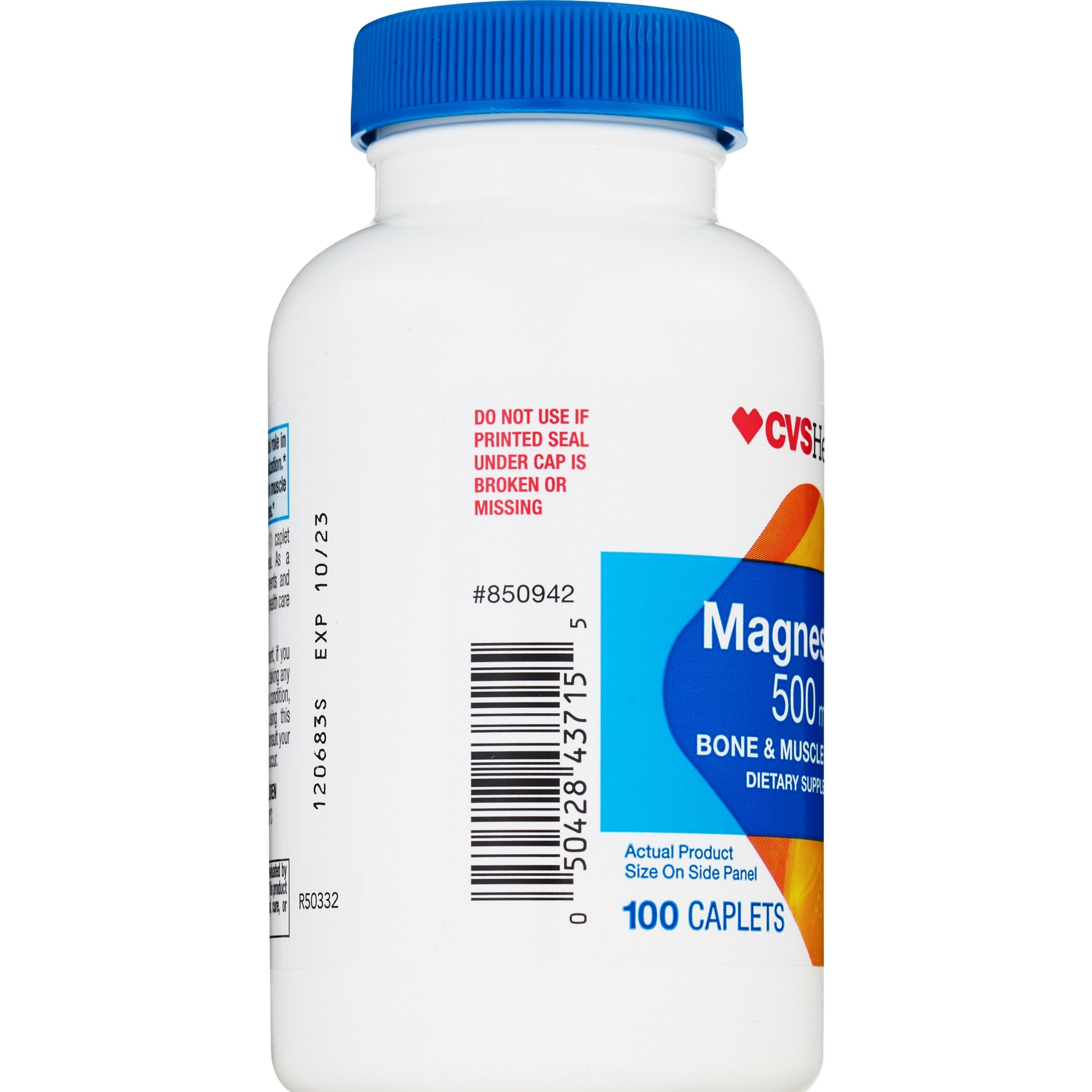 CVS Health Magnesium Bone & Muscle Health Tablets 500 mg - Image 3